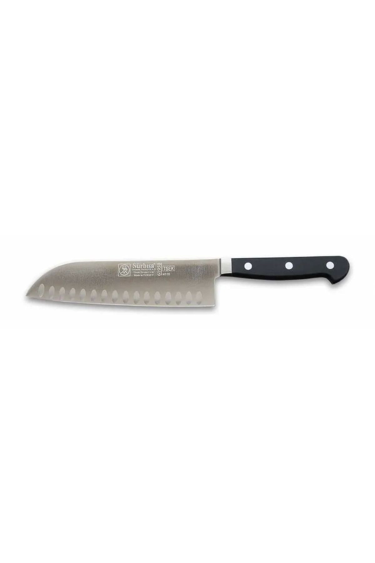 Uyguna Kapında 61950 - Sıcak Dövme Oluklu Santoku Şef Bıçağı 18 Cm - SVU5300-2026