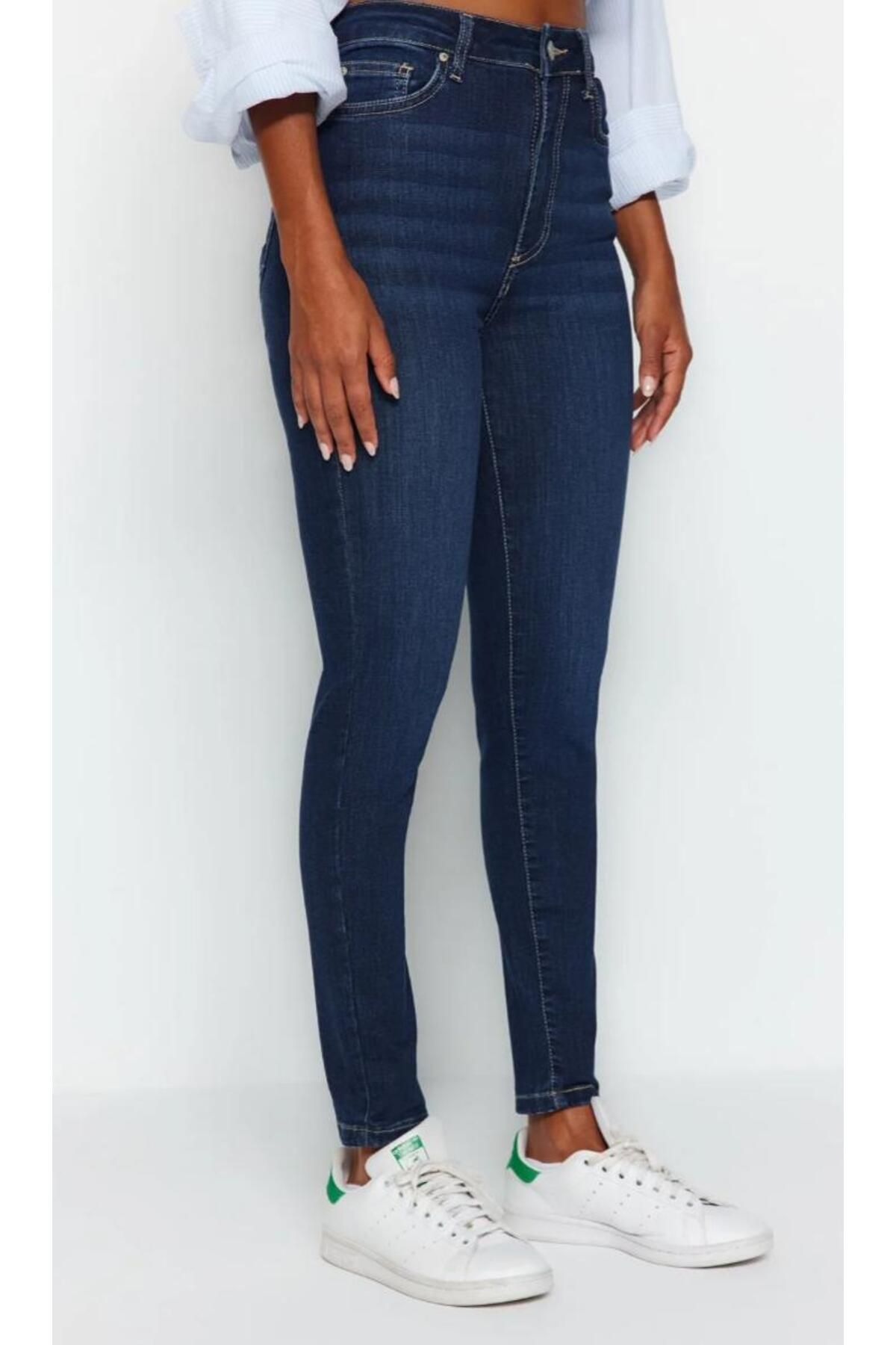 KARACAN COMPANY Kadın Yüksek Bel Jeans