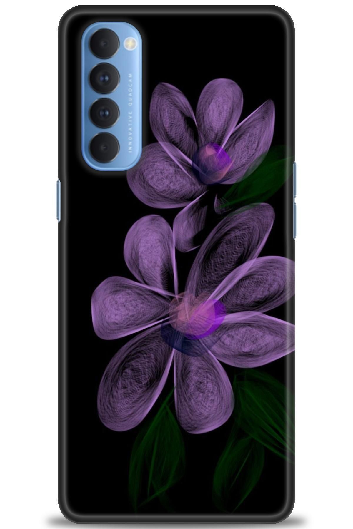 OPPO Reno 4 Pro İle Tam Uyumlu HD Baskılı Desenli Kılıf - Oppo - 542