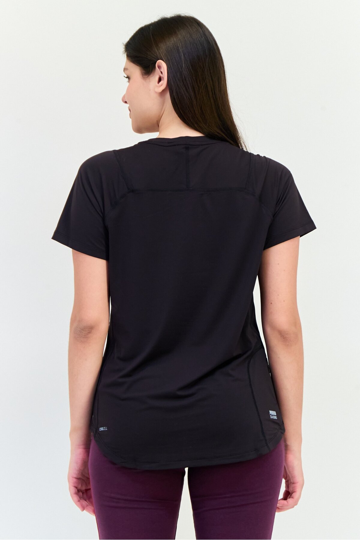 Puma-Women Sportswear Fit Short Sleeves Training T-Shirt, Black 3
