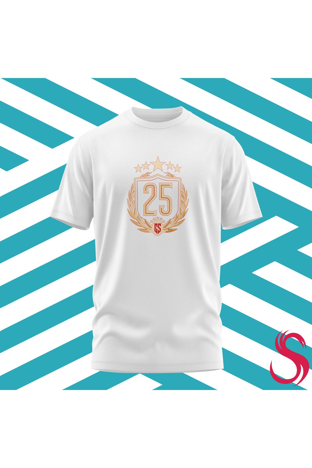 Scudetto T-Shirt 25. Şampiyonluk Unisex Tişört