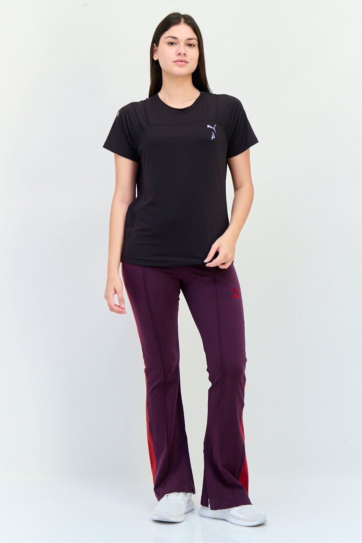 Puma-Women Sportswear Fit Short Sleeves Training T-Shirt, Black 4
