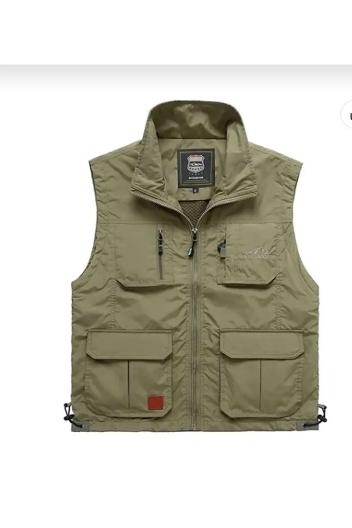 SUİT AYDIN Yelek Outdoor Dört Mevsim Çok Cepli Hızlı Kuruyan Bej BİR BEDEN BÜYÜK ALIN KALIP DAR