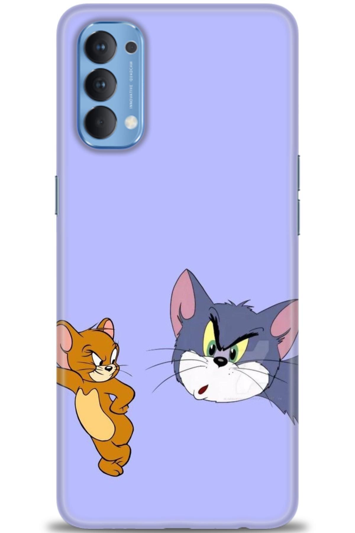 OPPO Reno 4 İle Tam Uyumlu HD Baskılı Desenli Kılıf - Oppo - 970