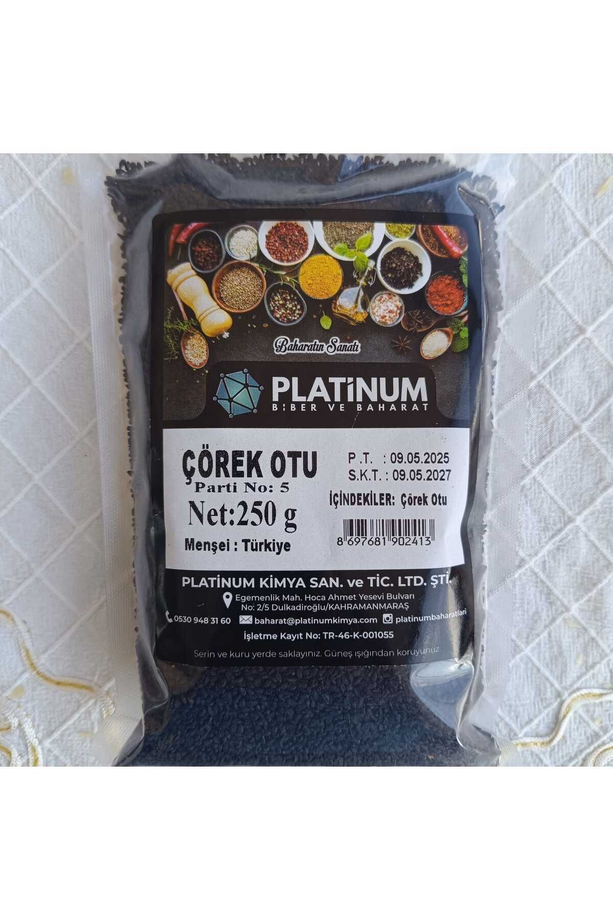 Platinum Çörek Otu 250 Gr.-katkısız