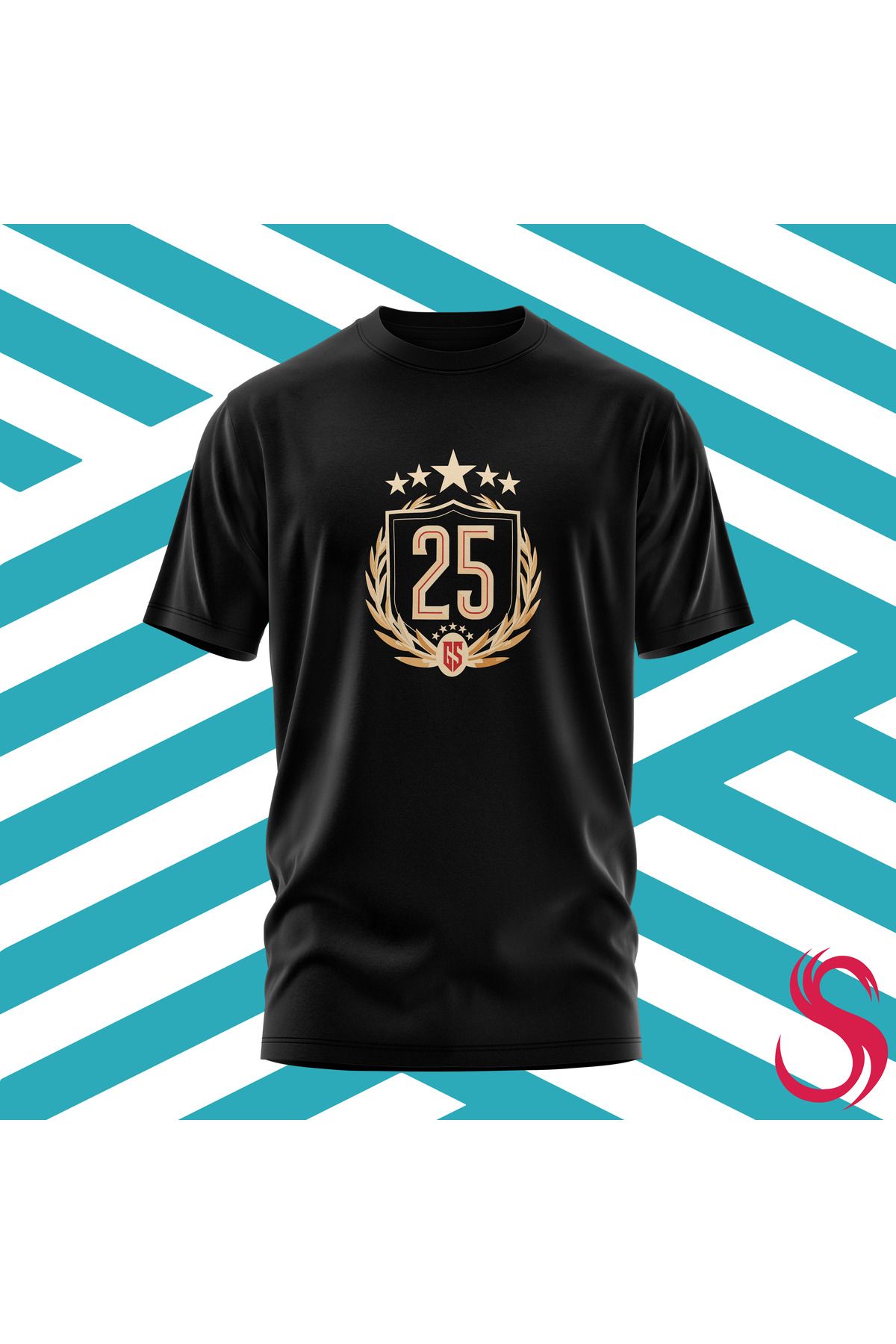 Scudetto T-Shirt 25. Şampiyonluk Unisex Tişört
