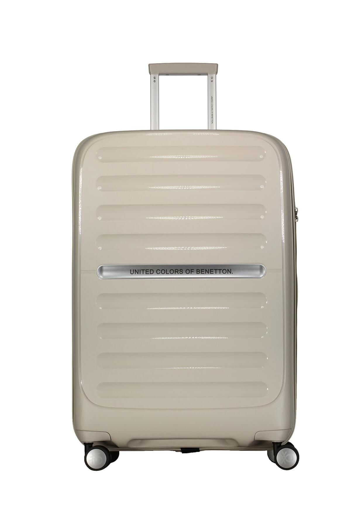 Benetton TROLLEY 70 CM BEJ Uniseks Valiz - 14BNT1000-01-BJ