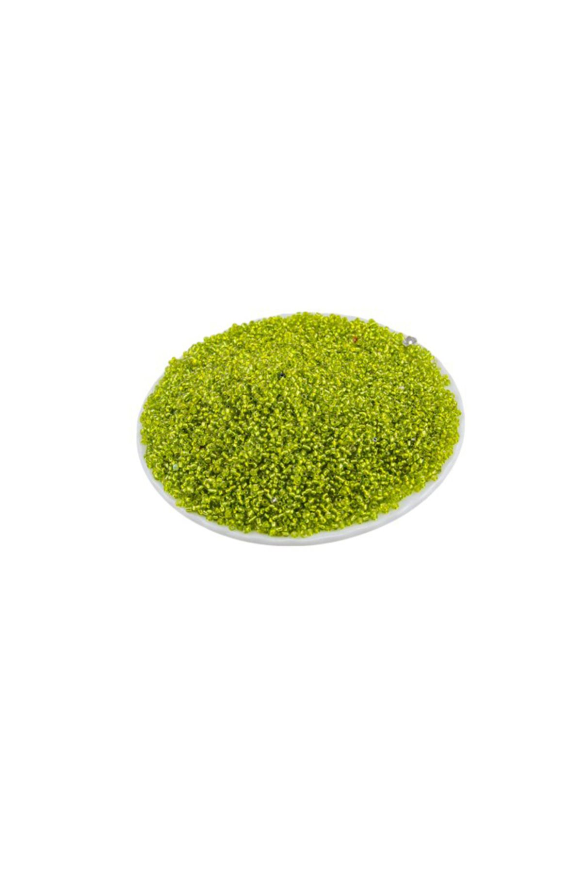 Serhat Aksesuar ve El İşçilik Kristal Limon (11/0) 2 mm Kum Boncuğu 100 gr