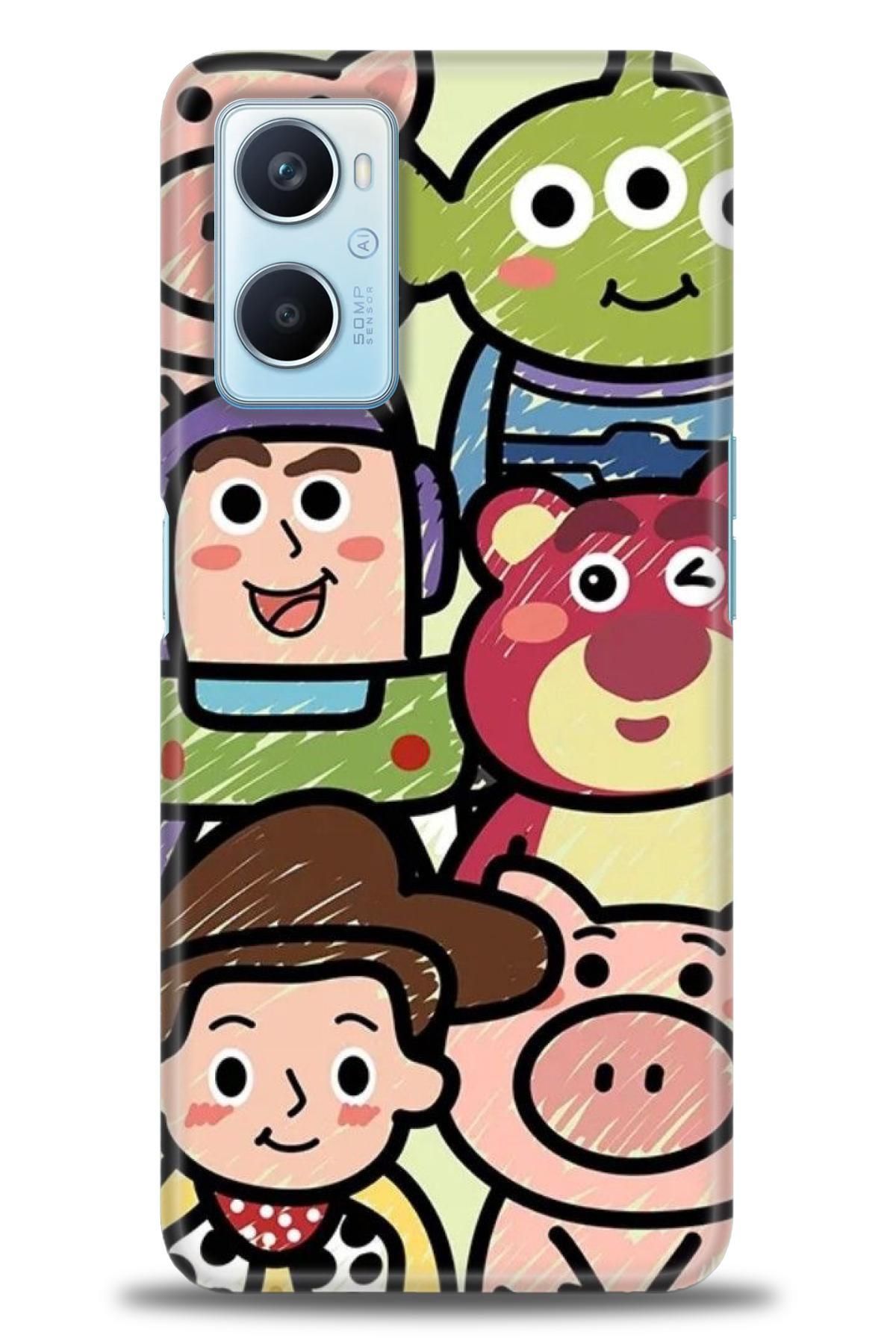 OPPO A96 4G İle Tam Uyumlu HD Baskılı Desenli Kılıf - Oppo - 503