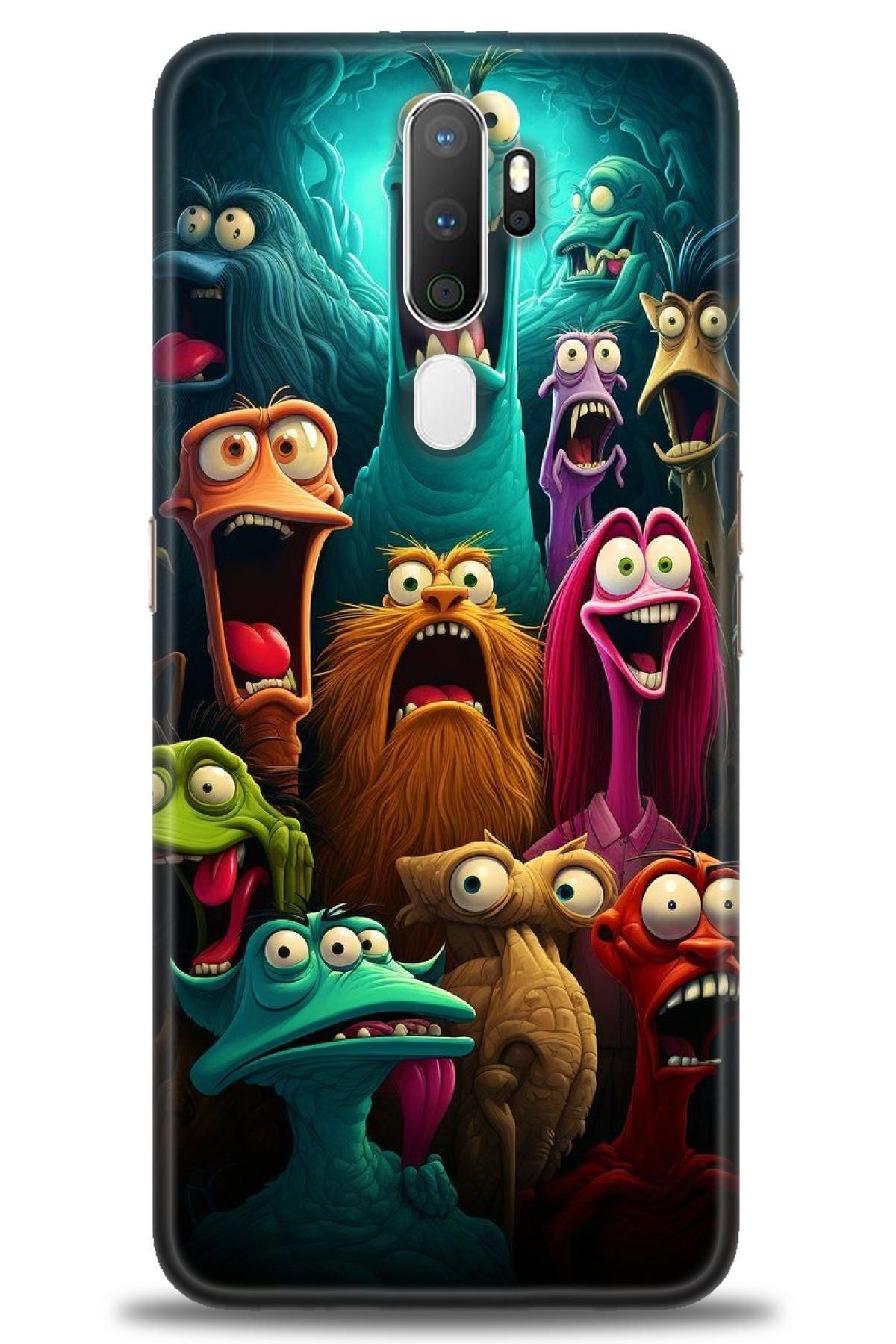 OPPO A5 2020 / A9 2020 İle Tam Uyumlu HD Baskılı Desenli Kılıf - Oppo - 968