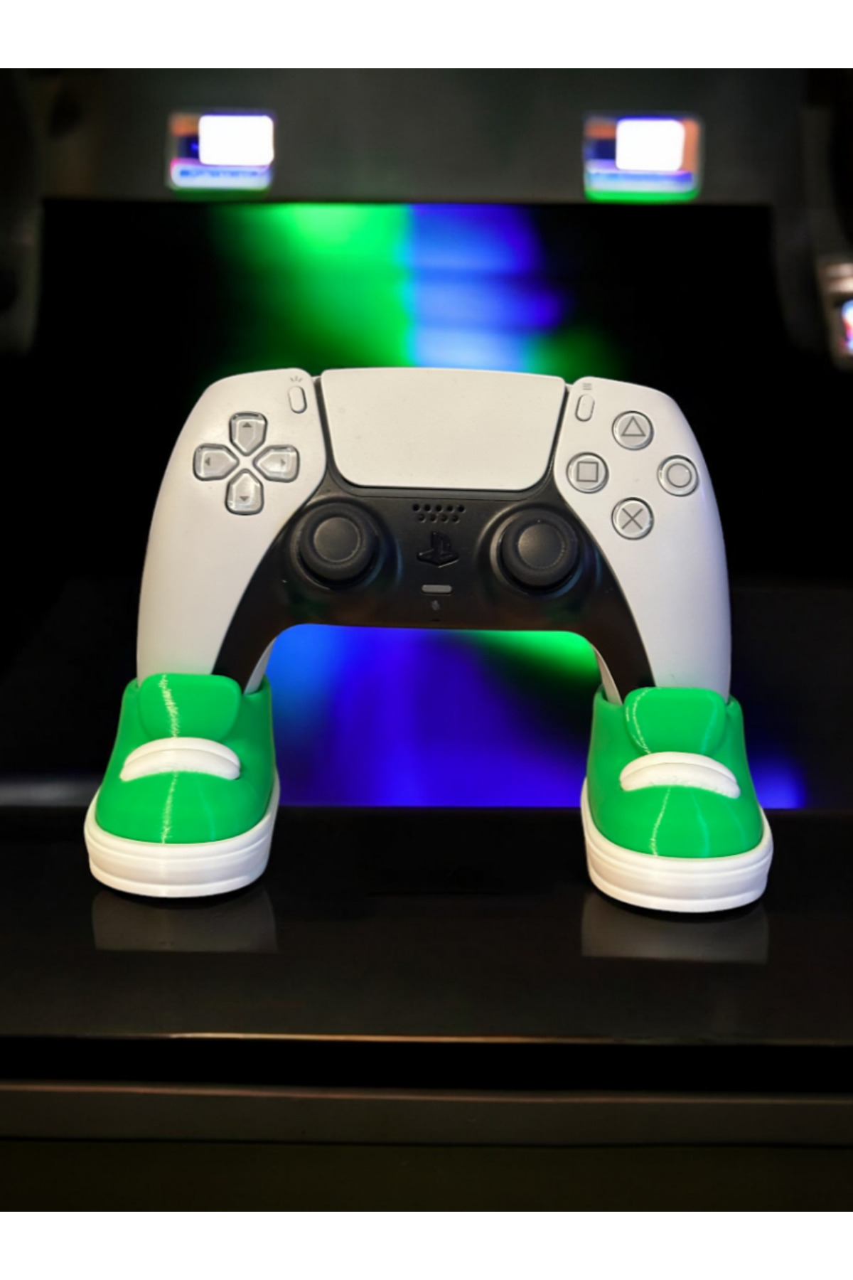 Melodyone PS5 Joystick Standı Ayakkabı Model - Şık ve Düzenli Oyun Deneyimi İçin Mükemmel Çözüm