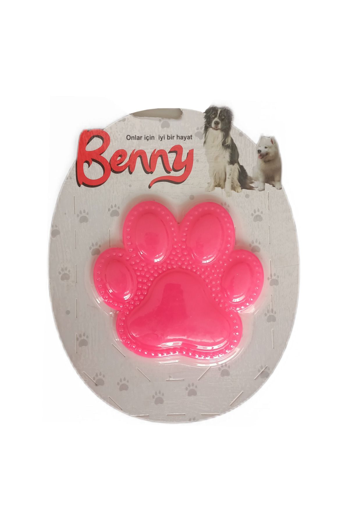 Vemora Benny Köpek Oyuncağı Pati 9,5 x 9 cm Pembe