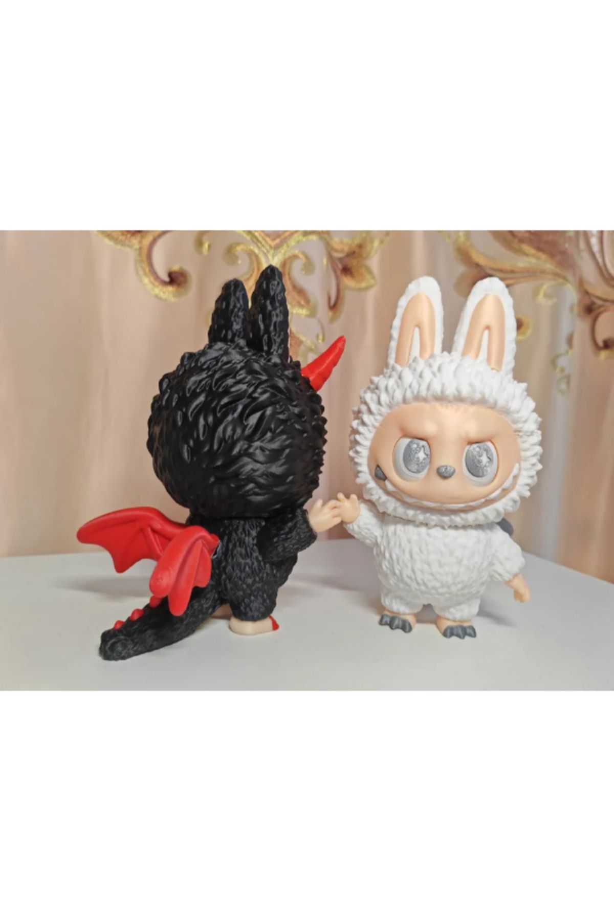 3d model s-Labubu Archangel (Demon) - 3D Print with Rotating Eye Design 2