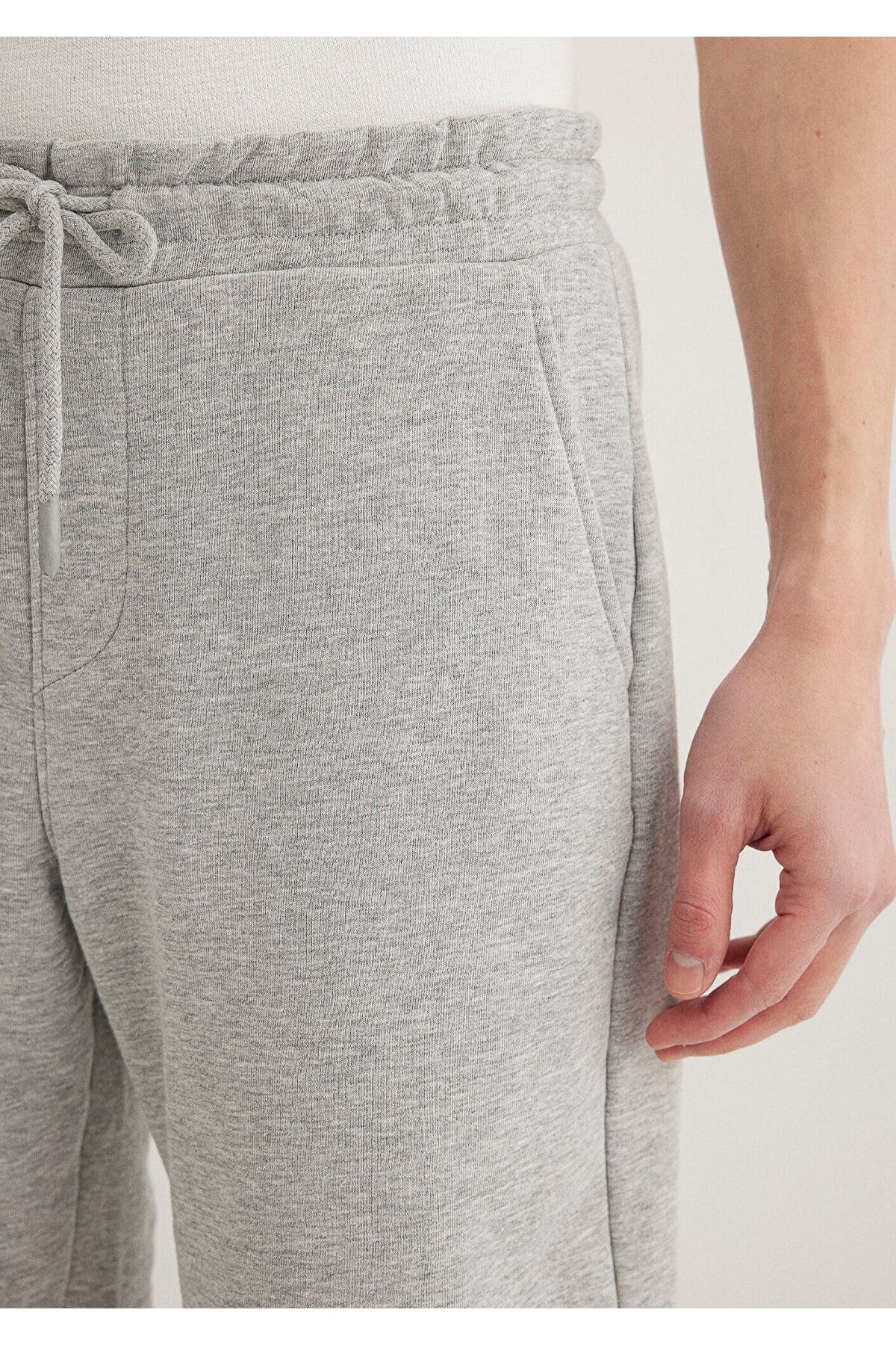 Mavi-Gray Basic Shorts -066935-35010 Model 6