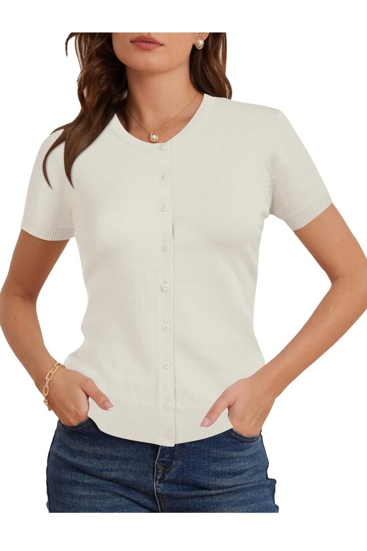 youknitwear you  Mona Triko Hırka - Görsel 4