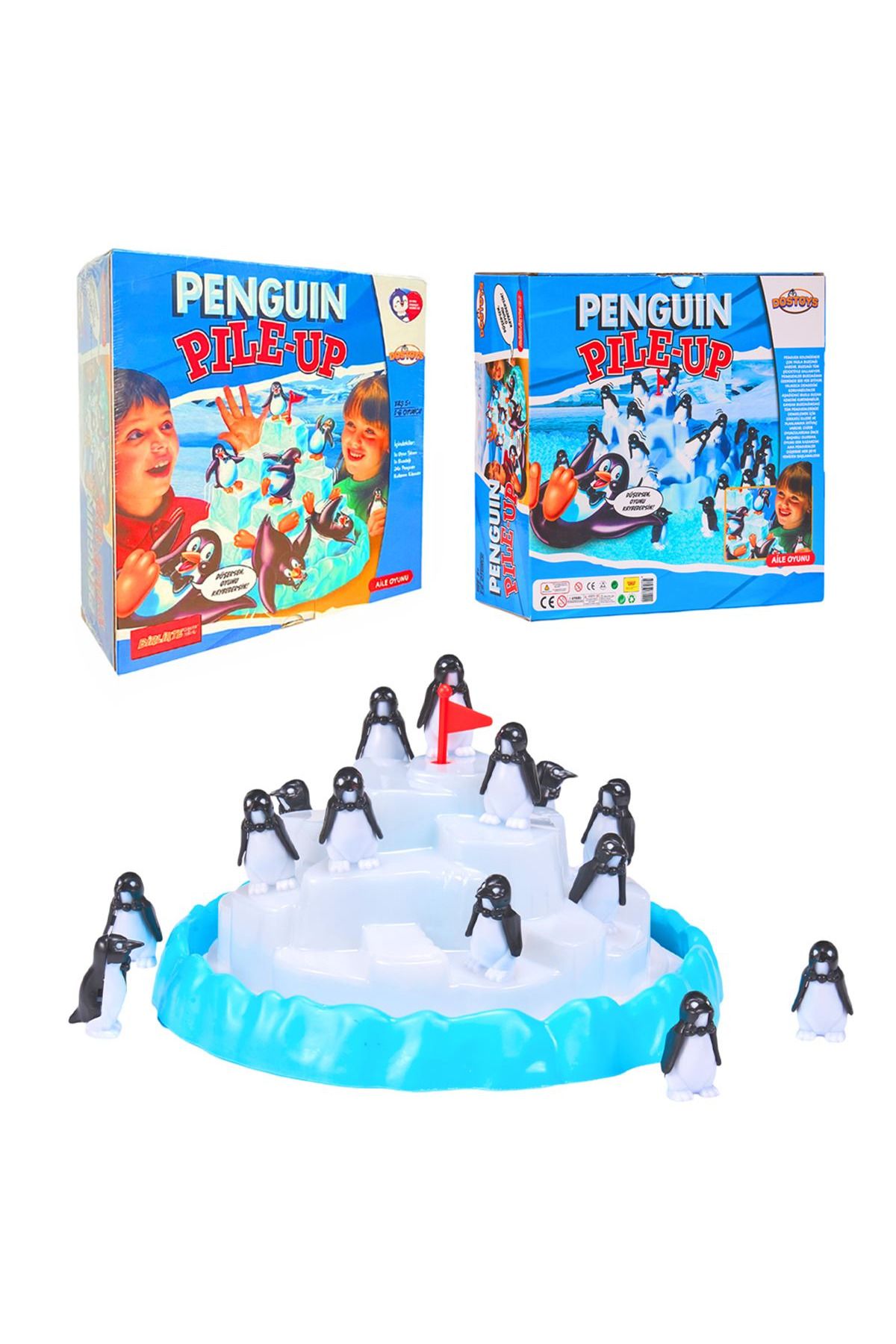 DOSTOYS KUTU OYUNU PENGUEN PİLE-UP 5+