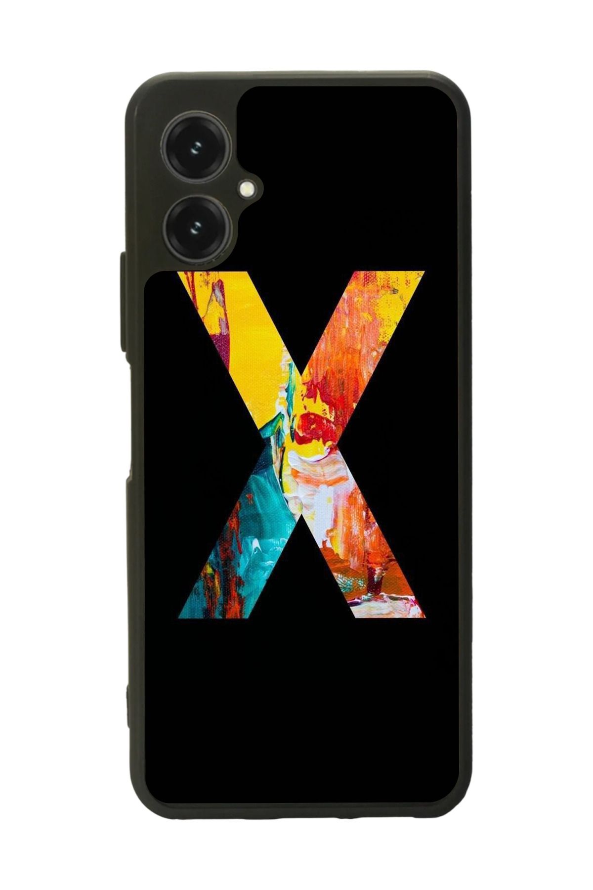 omix X5 Uyumlu Mat Siyah Kılıf – Yumuşak Silikon, Koruyucu, Şok Emici Kapak