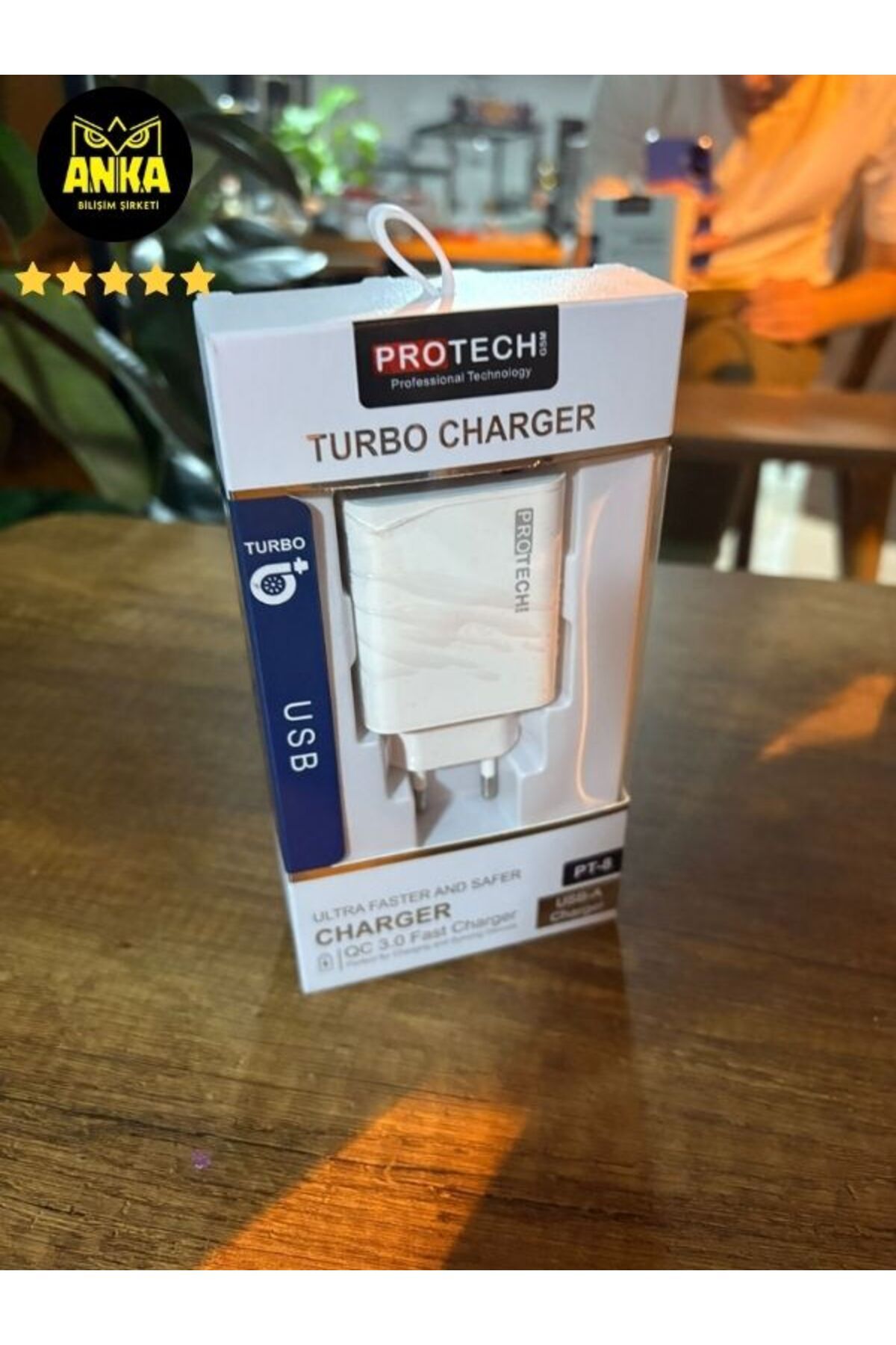 İdealtech Protech 3.0A USB-A Şarj Başlığı