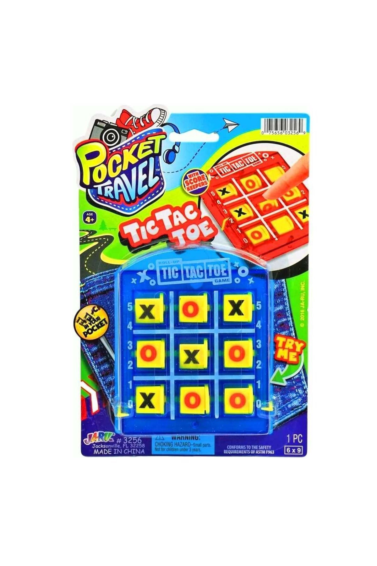 Art Tone SUNMAN JARU POCKET TRAVEL 3256 TİC TAC TOE KARTELA 4+