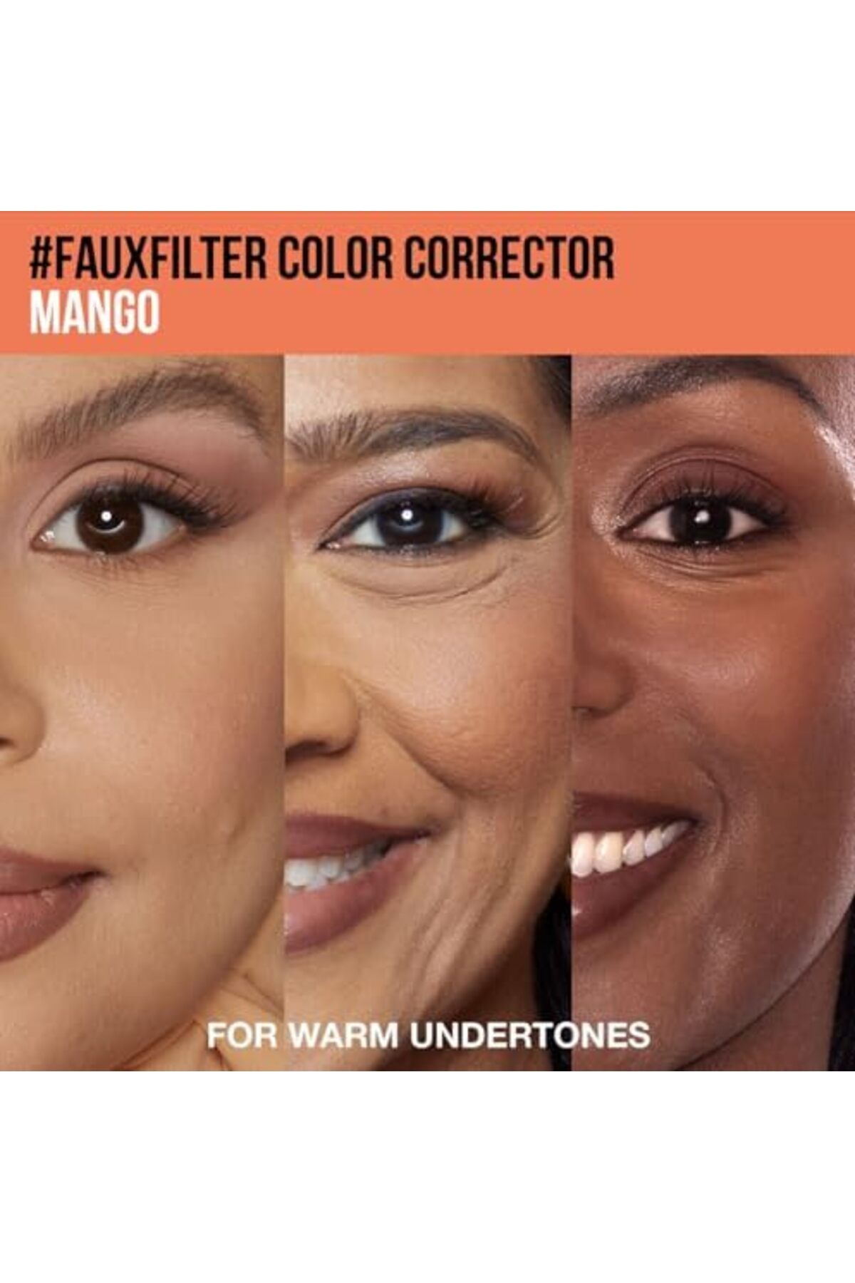 Huda Beauty-#Fauxfilter Under Eye Color Corrector - Mango - Deep Pink-Orange 9ml 4