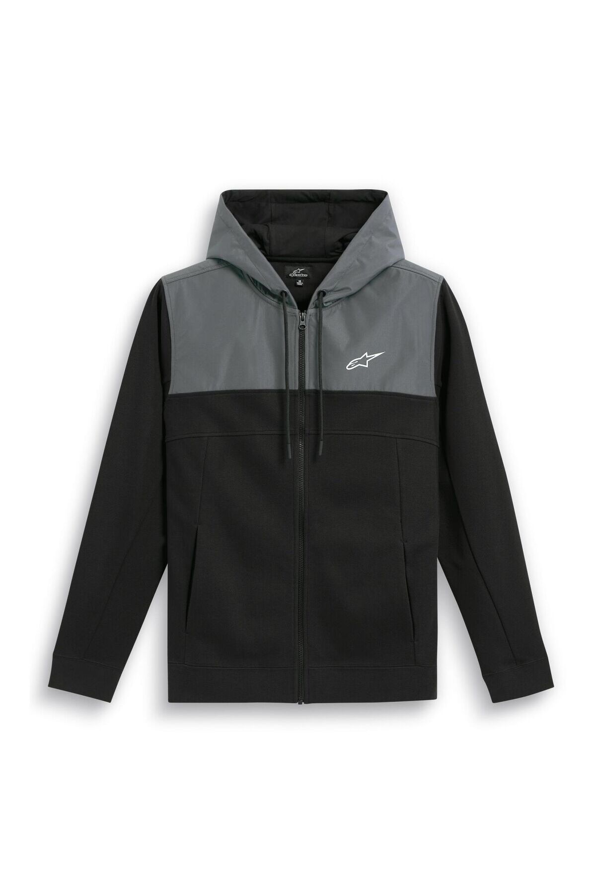 Alpinestars Reckoning Hoodie Kapüşonlu Sweatshirt Siyah Gri