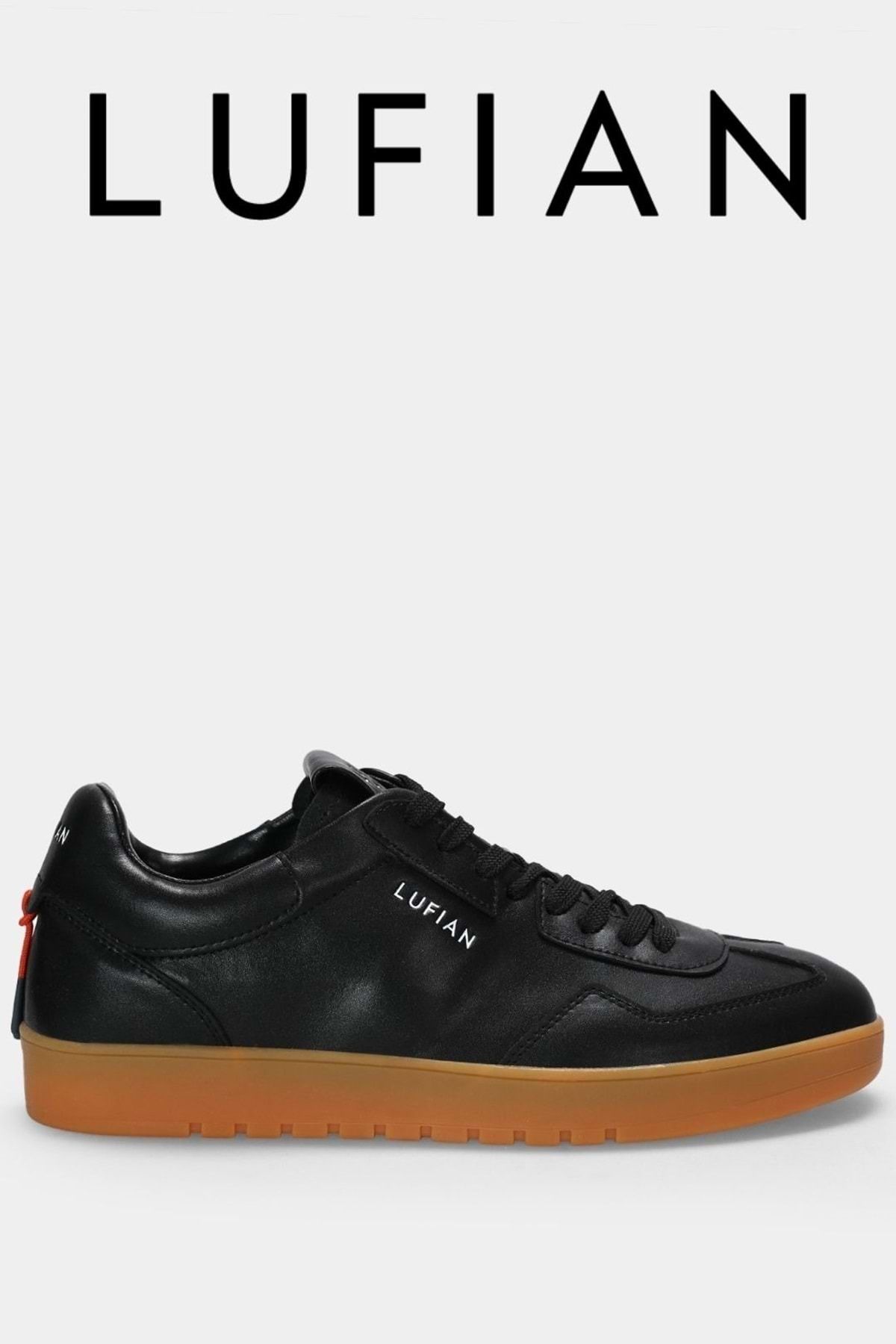 Lufian 111230255 Oscar Sneaker Erkek Deri Ayakkabı Siyah
