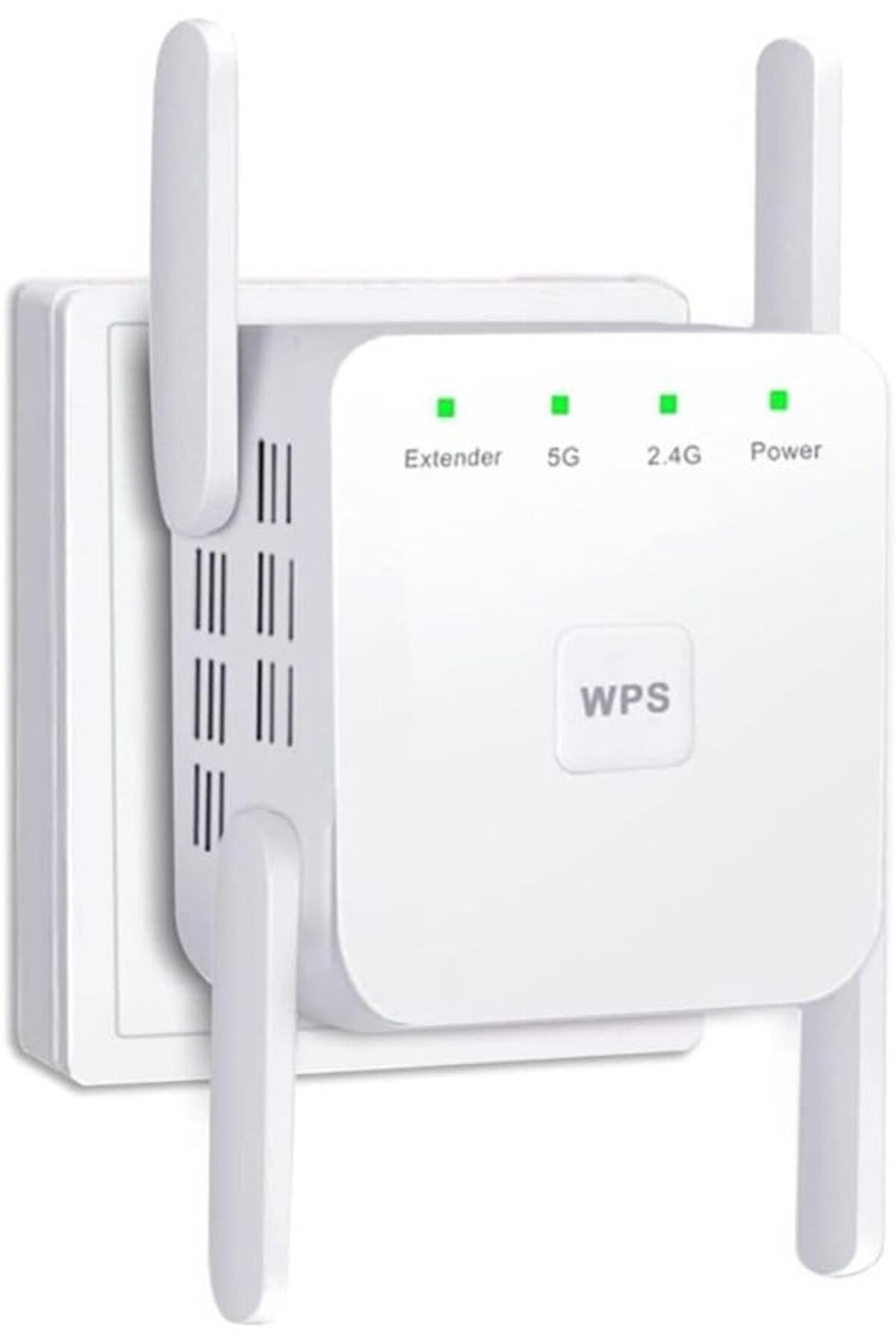 fulina-Wifi Booster, Dual-Band 2.4ghz, With 4 Antennas, Extends Signal 10 Meters, Suitable for Home Use 1