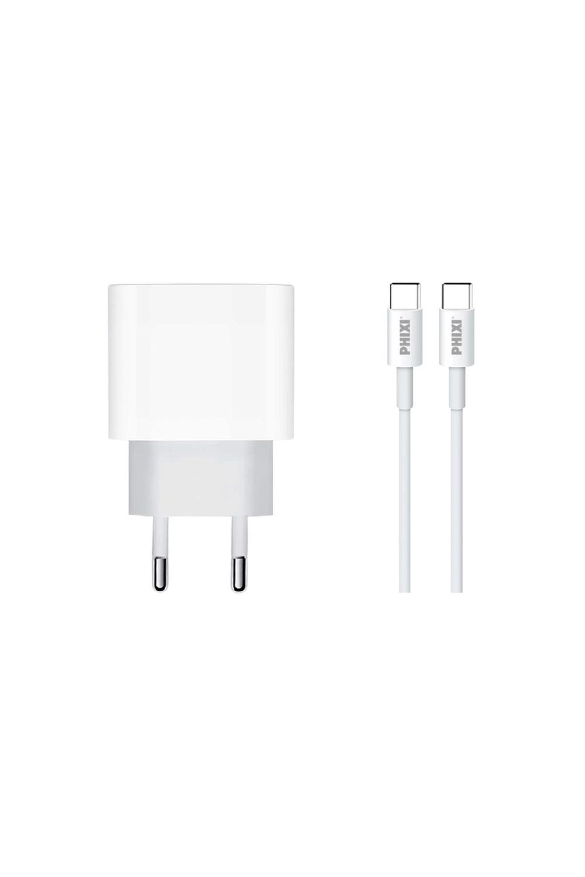 Vemora Force Qch281t Pd Destekli 15w Type-c To Type-c Usb Kablolu Şarj Cihazı