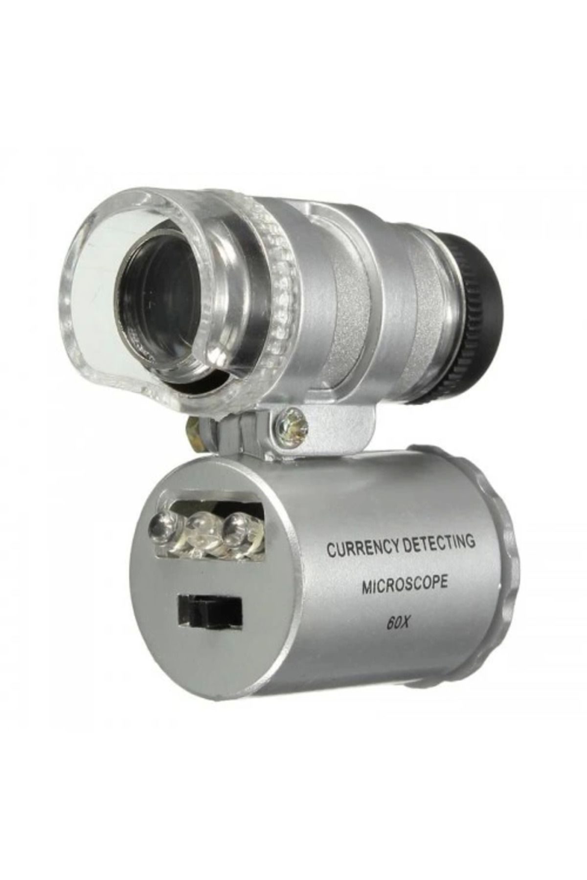 Vemora Iphone5 Için Uyumlu Kapaklı Lens Mikroskop Taşınabilir Mini Cep Boyutu Led Mikroskop No.9882ip5ii