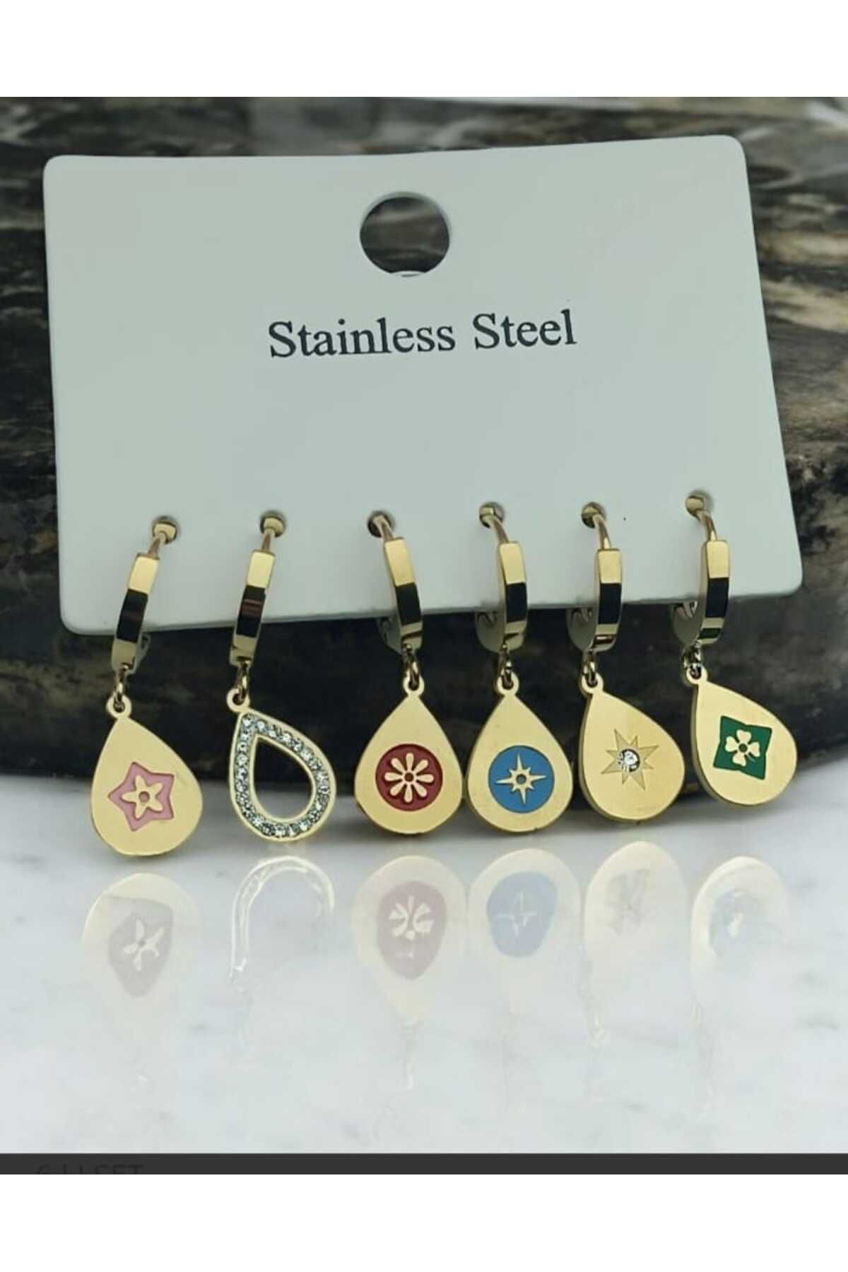 stainless steell Çelik küpe