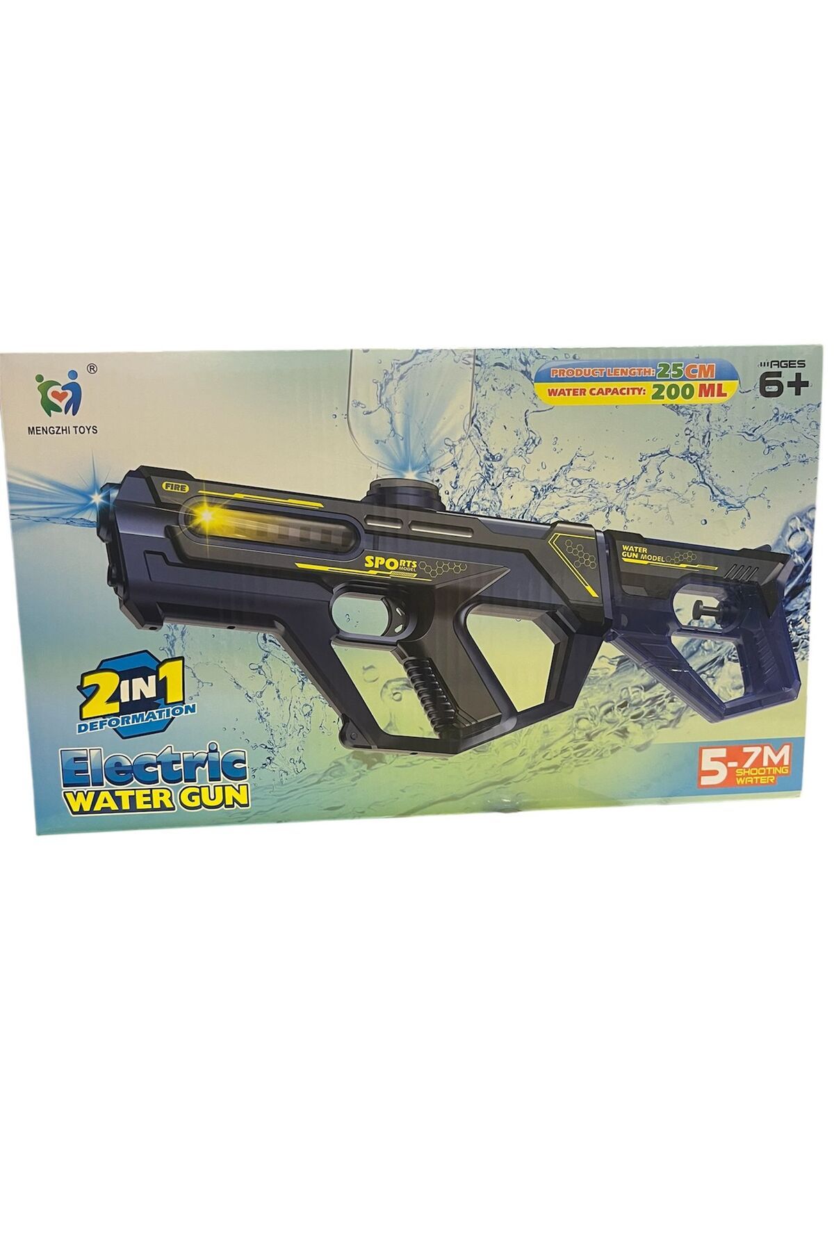 Shem Su Tabancası 2 In 1 Sarjlı