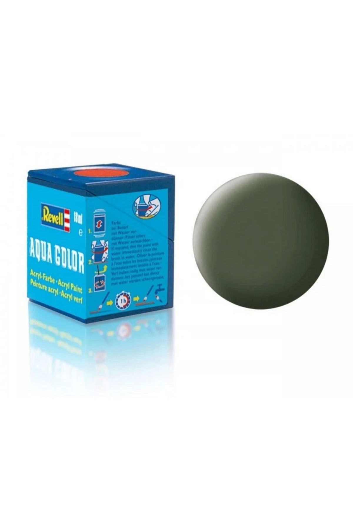 Skygo Aqua Color Bronze Green - Mat Boya - 18 ml