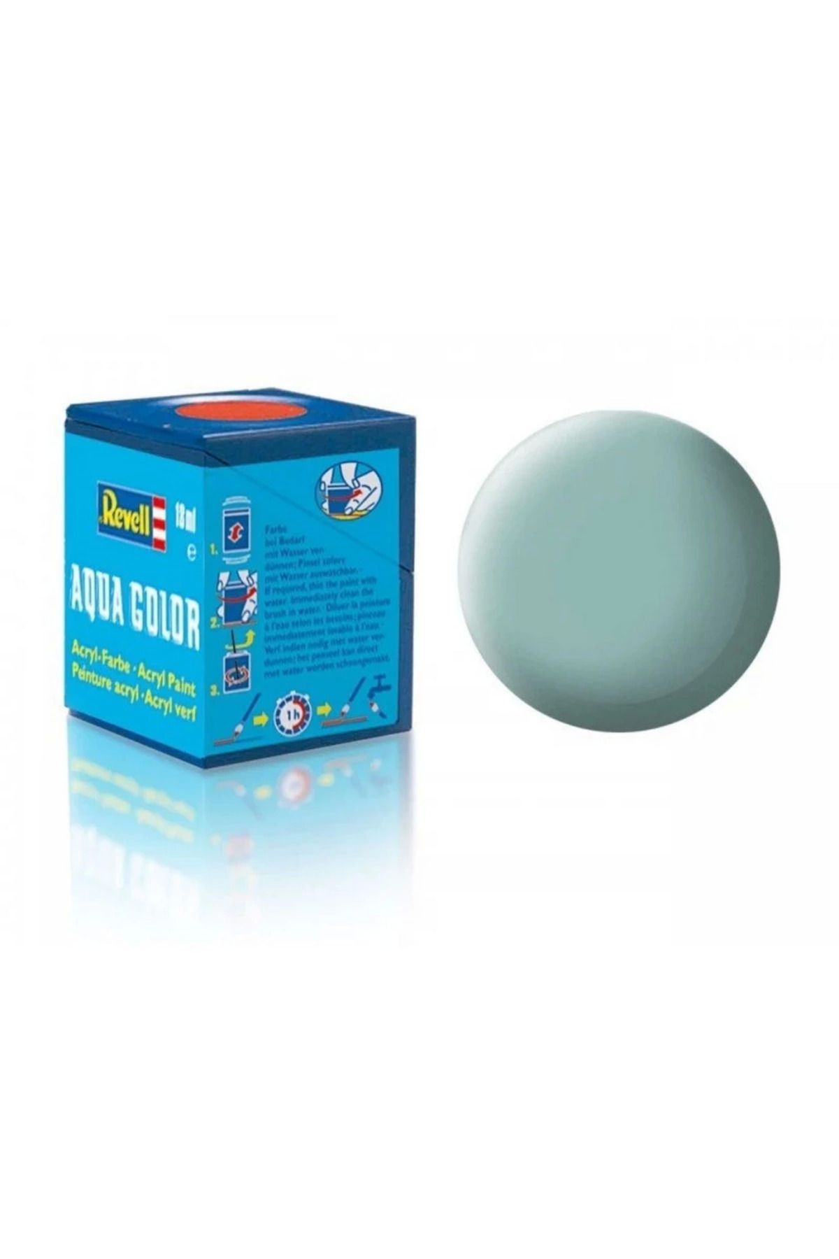 Skygo Aqua Color Light Blue - Mat Boya- 18 ml
