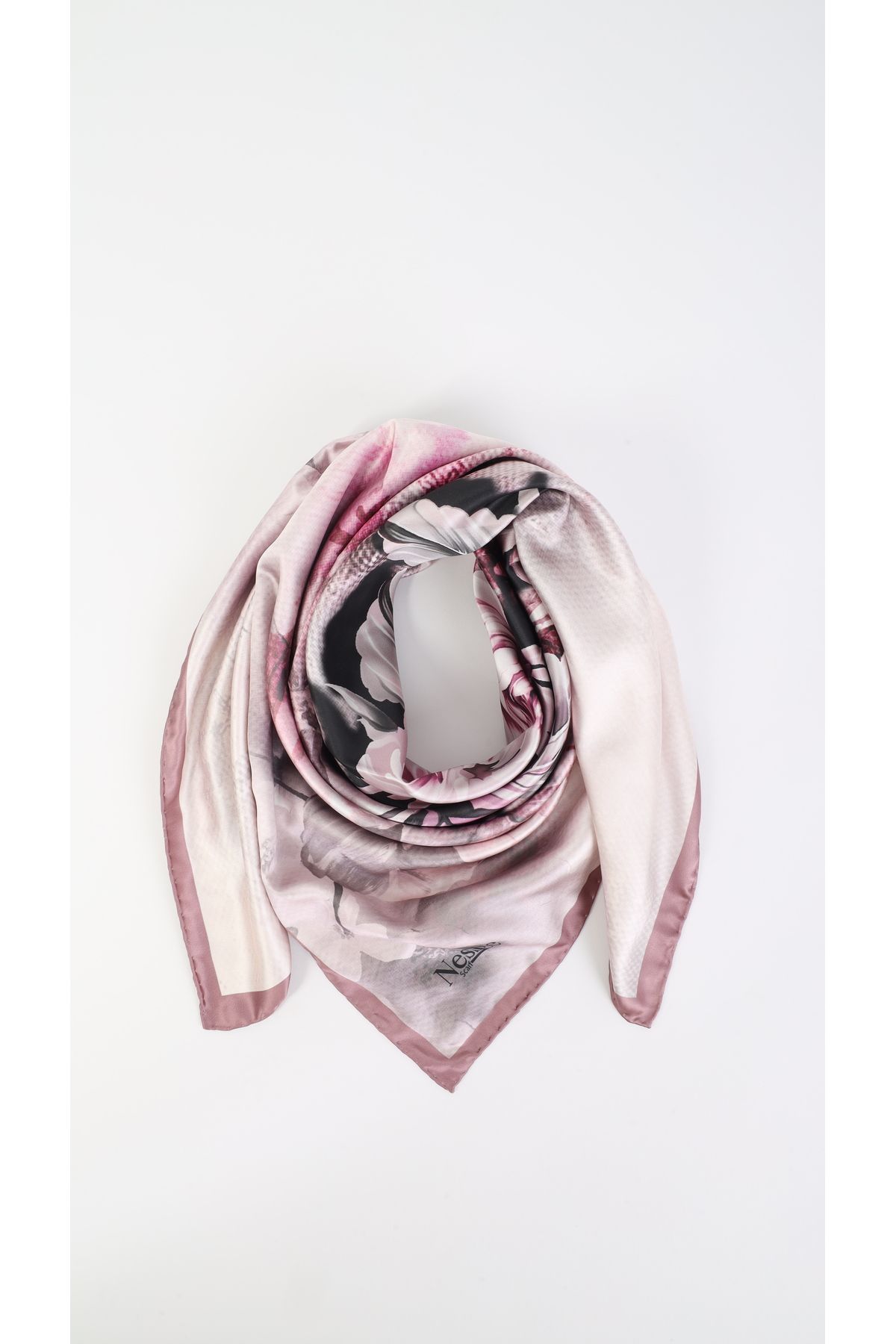 NESSCARF İthal İpek Saten Eşarp