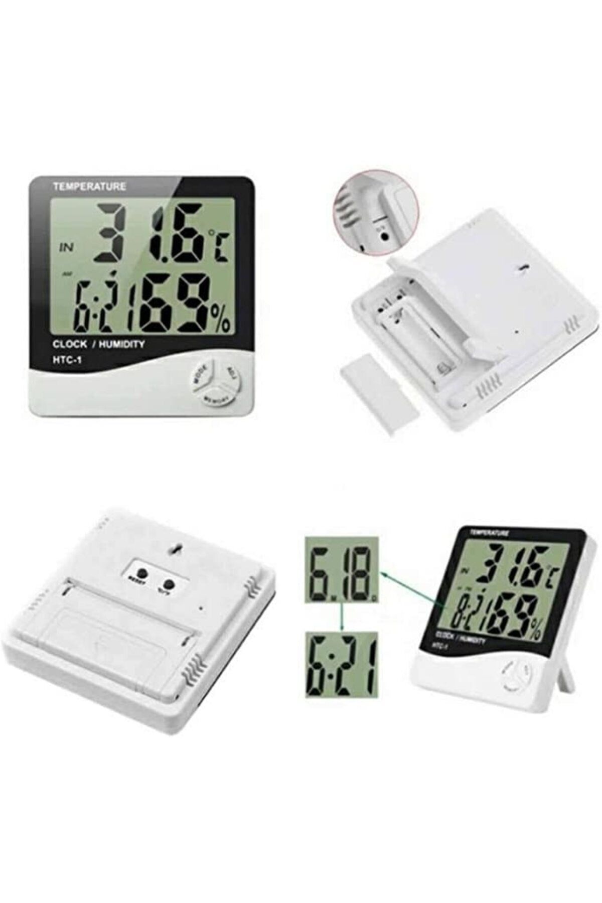 MACVI-HTC1 Macvi® Thermometer Fast and Accurate Measurement of Ambient Temperature and Humidity 4