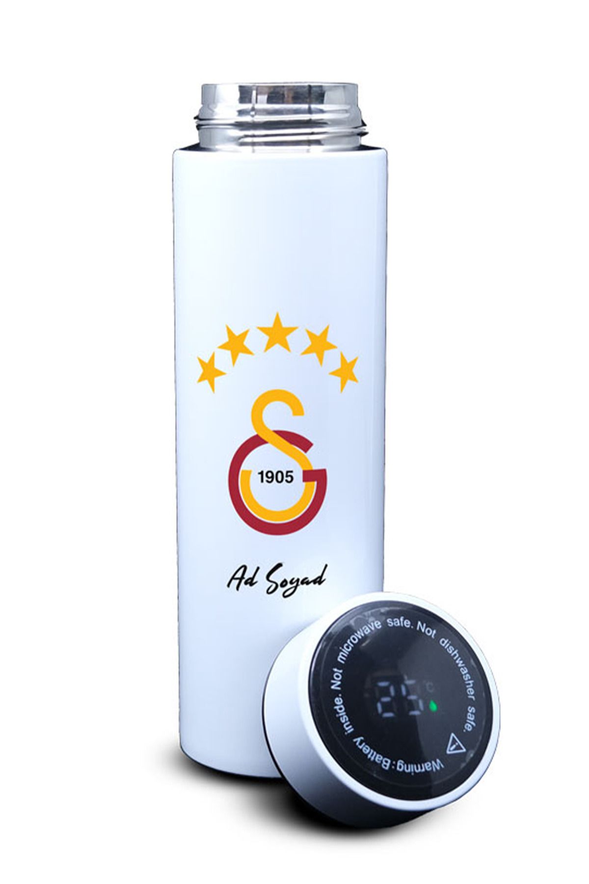 Magıl GS Logo Baskılı 5 Yıldızlı İsme Özel Termos