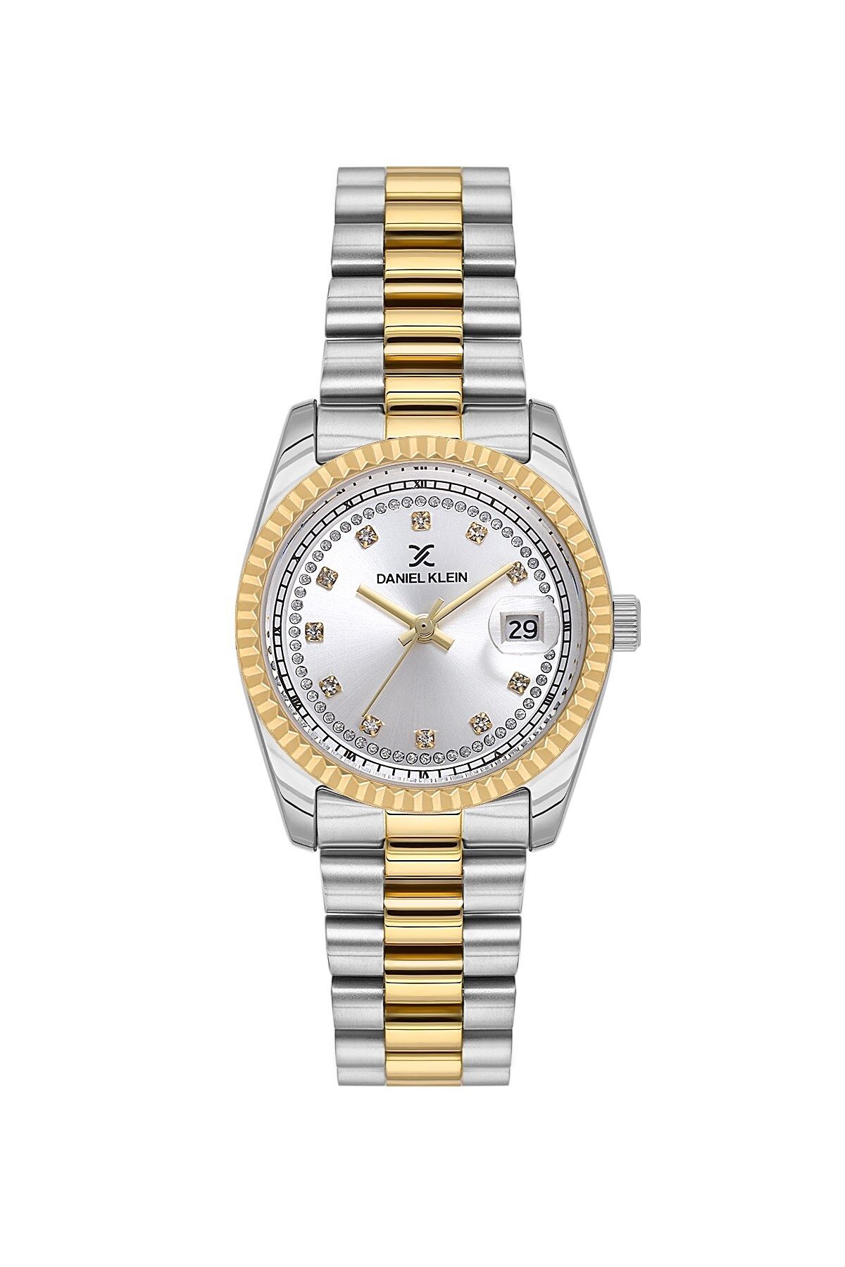 Daniel Klein Rolex Kasa İçi Taşlı Kadın Kol Saati