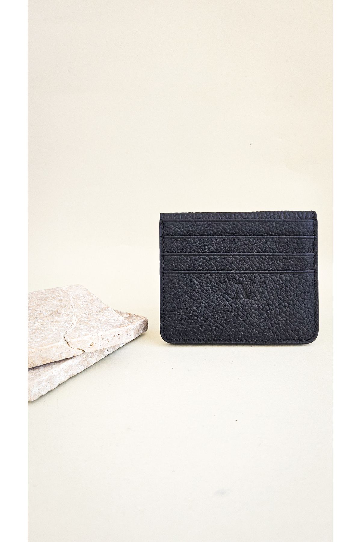 Aydın Deri Luxury Hakiki Deri Siyah Kartlık - Kadın Erkek Unisex Günlük& Hediye