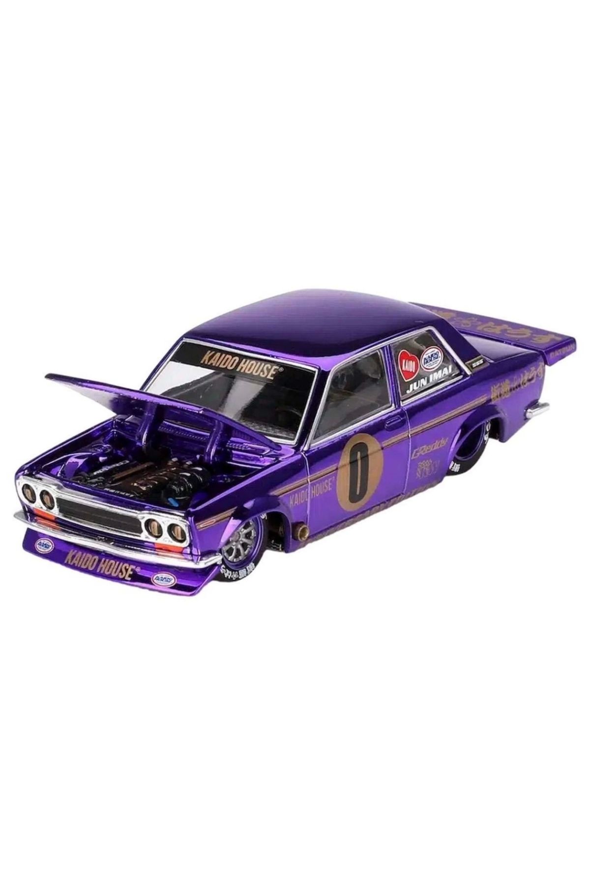 Eng Nessiworld Mini GT 1/64 Kaido House Datsun 510 Pro Street Anniversary Edition KHMG138