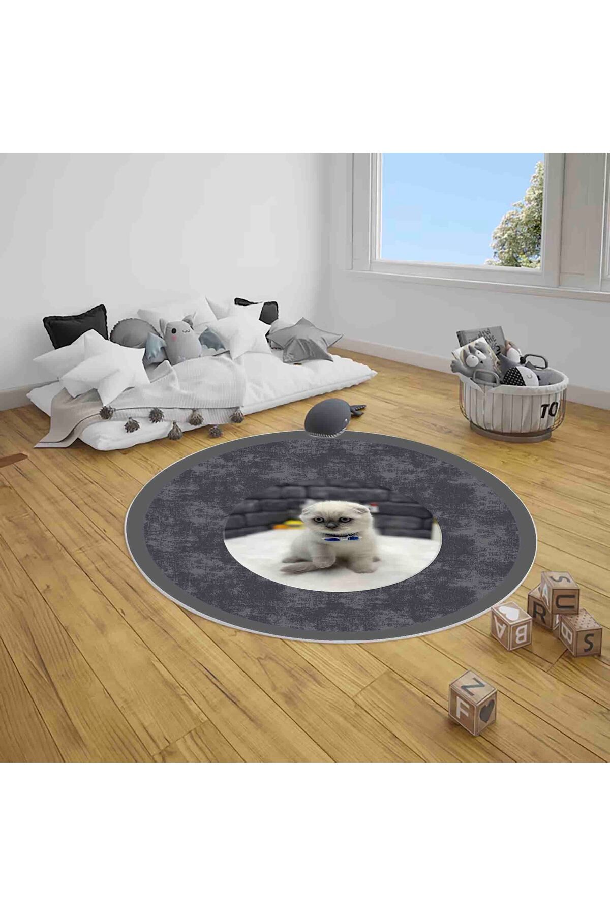 Hülya Home Evcil Dostlar İçin Kaymaz Mama Matı