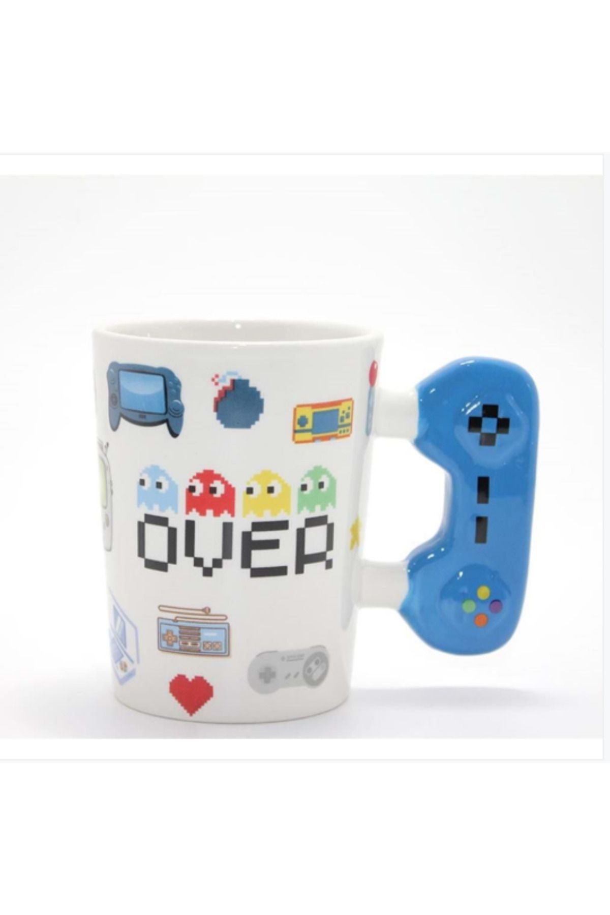 BerSel Butik Porselen Game Over Kupa Bardak