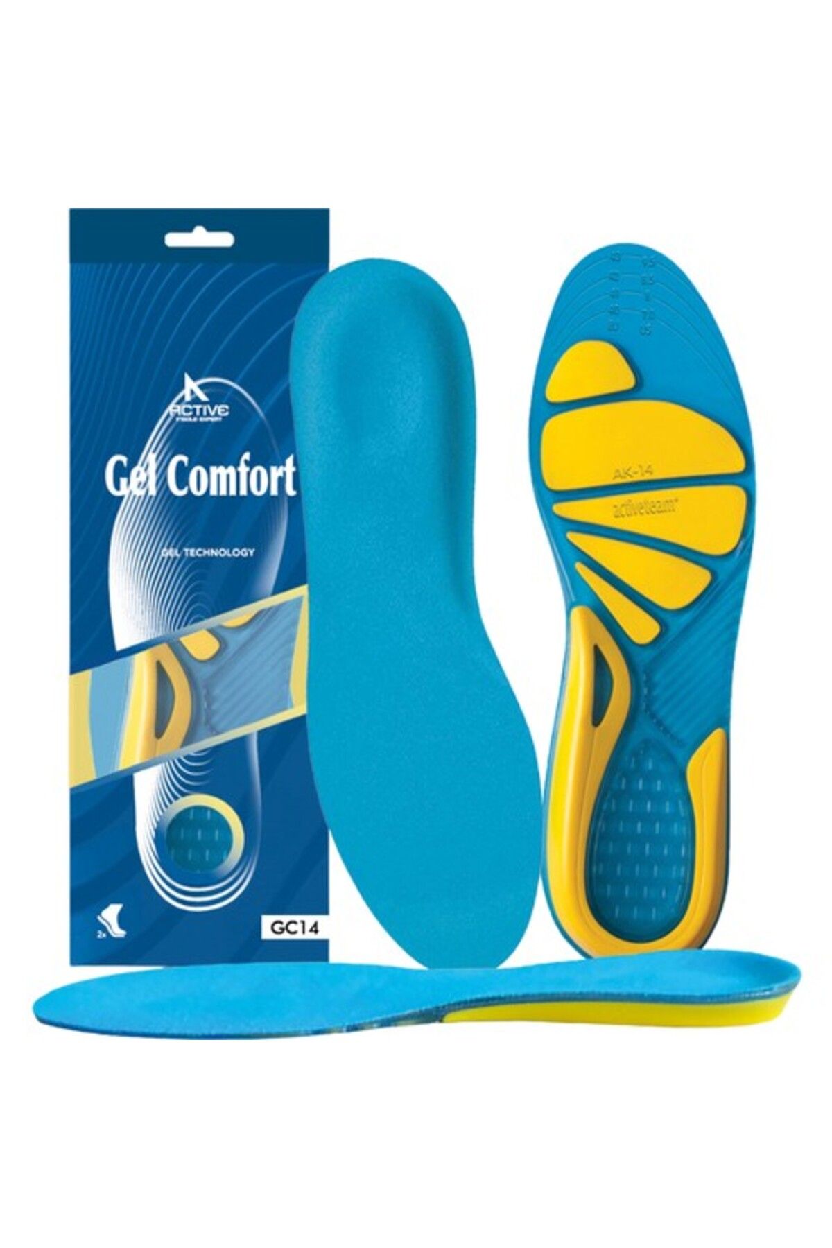 Gel Comfort Medıgel Active Gel Plus Tabanlık Erkek
