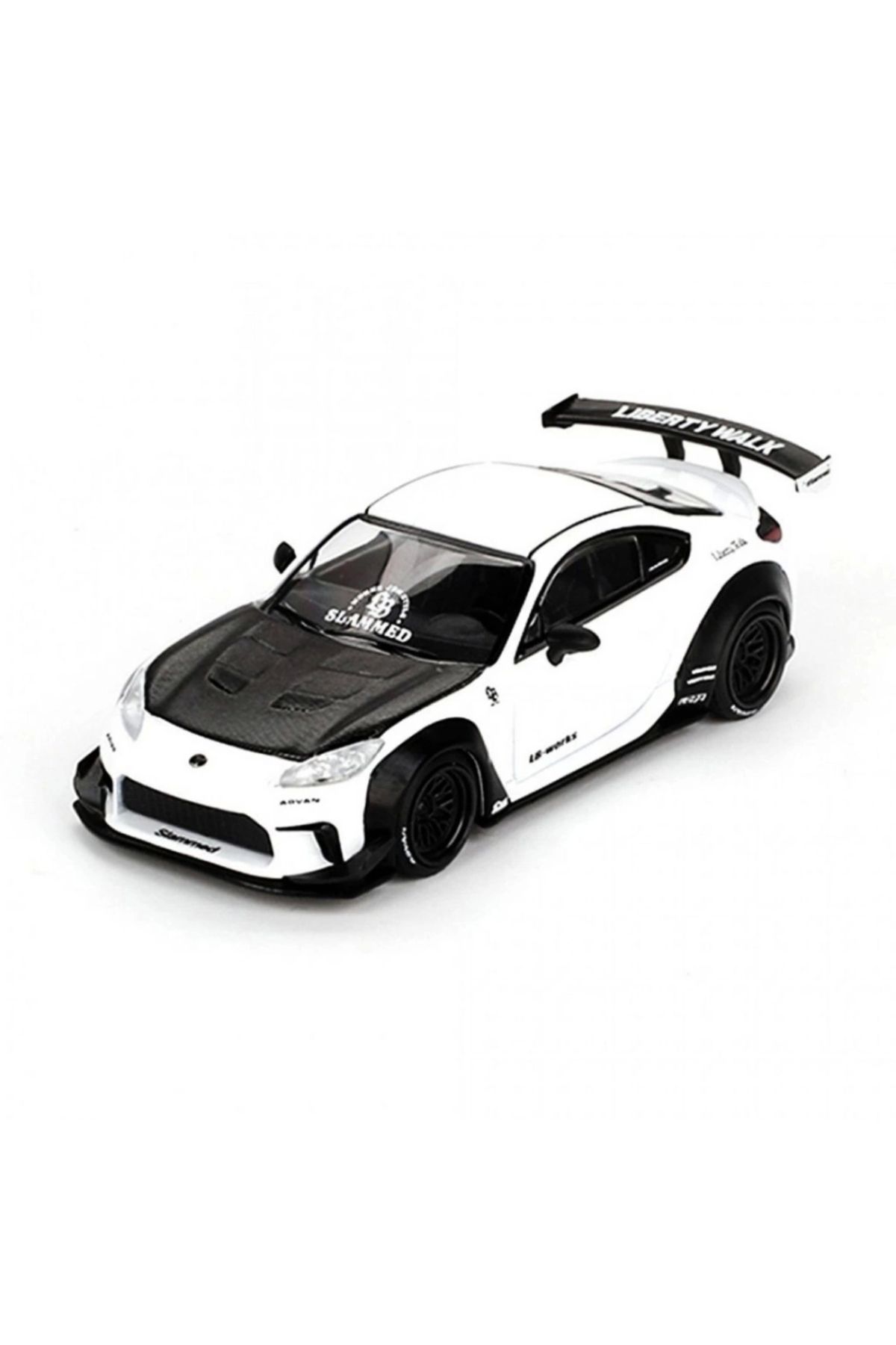 Eng Nessiworld Mini GT 1/64 Toyota GR86 LB Nation White MGT00769