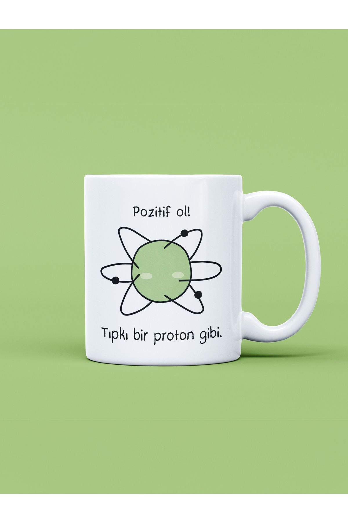 daystore Proton Gibi Pozitif Ol Baskılı Kupa Barda