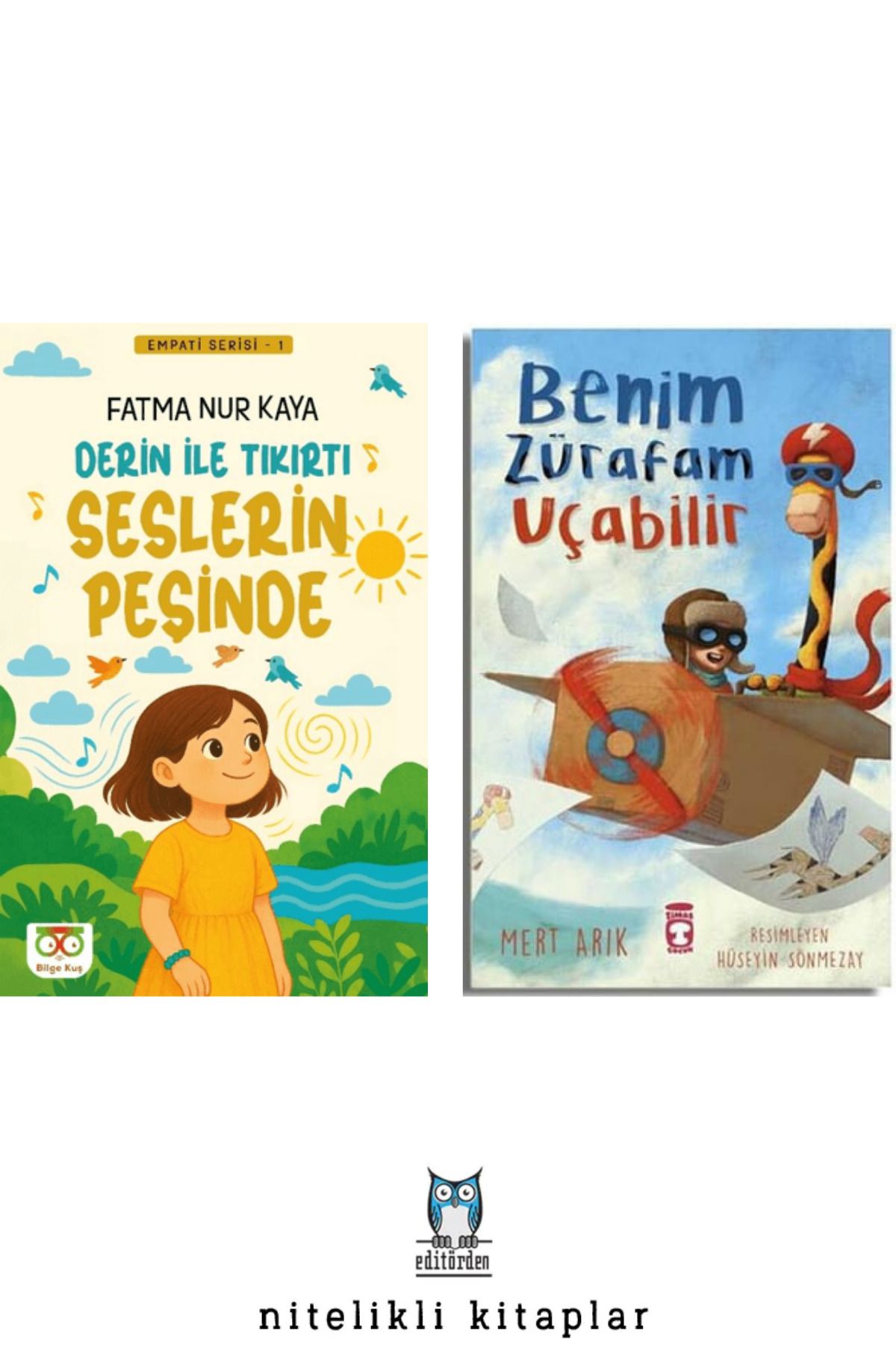 Timaş Çocuk Benim Zürafam Uçabilir - Derin ile Tıkırtı
