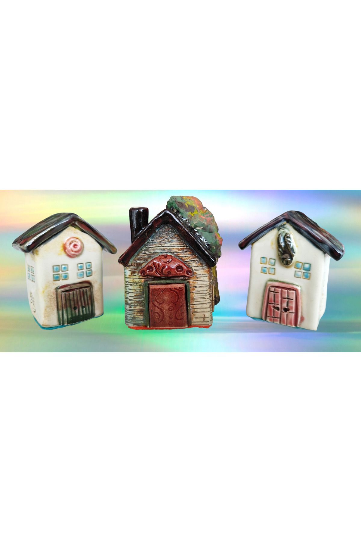 Home SERAMİK MİNYATÜR EVLER 3LÜ SET