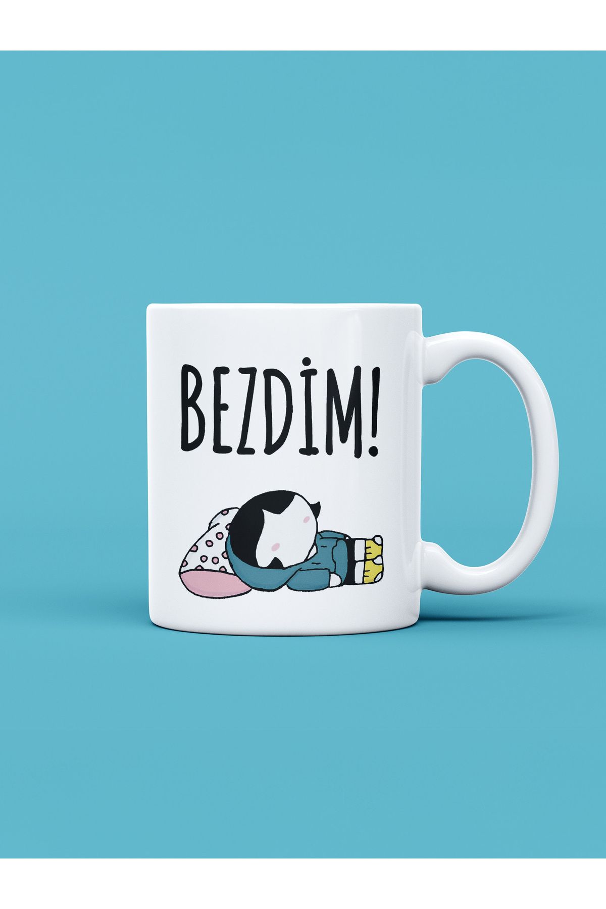 daystore Bezdim Baskılı Kupa Bardak