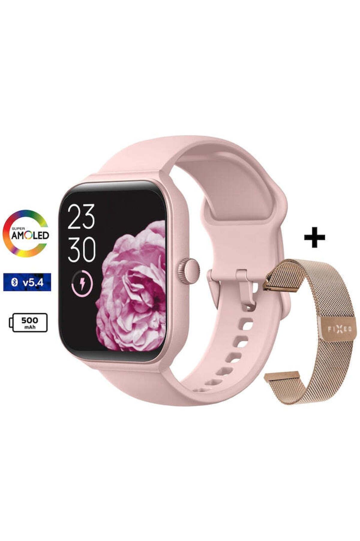 Techone-Ceas inteligent Vita Pulse pentru femei, auriu 1