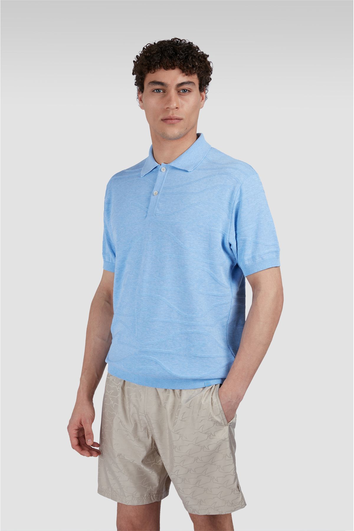 PAUL&SHARK COTTON POLO SHIRT WITH BUTTONS