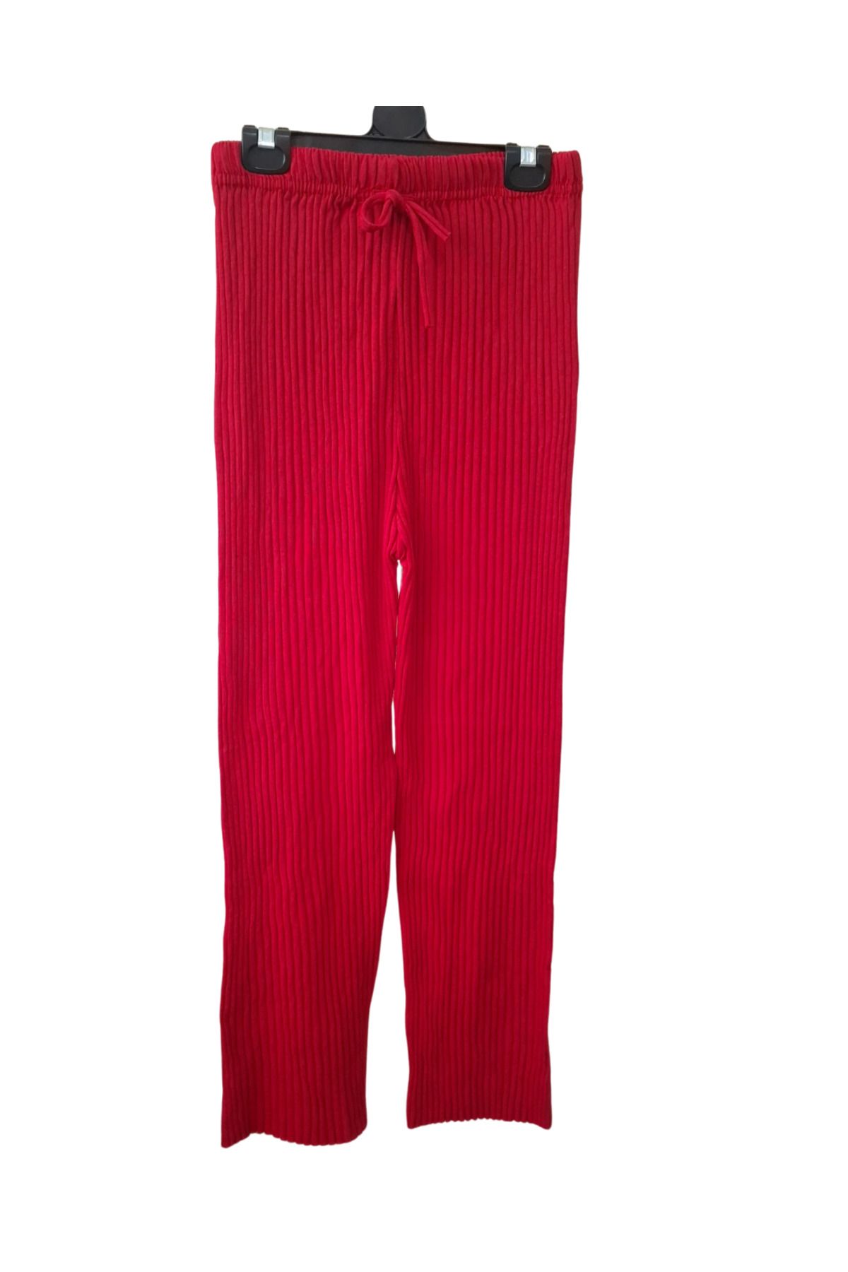 MODA FİTİLLİ PİJAMA BELİ LASTİKLİ ALT